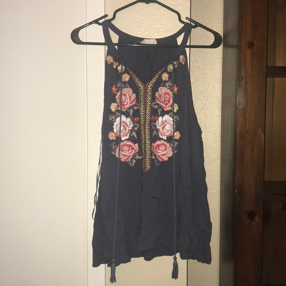 Altar’d State Floral Tank Top